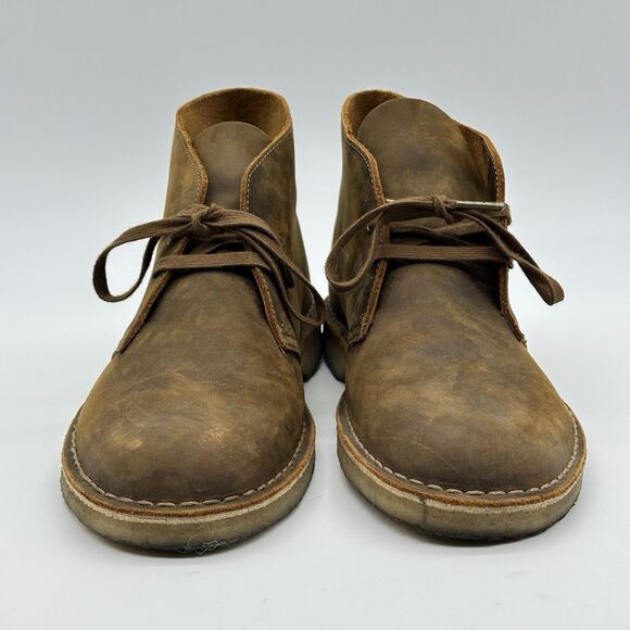Clark’s Originals Desert Boot Mens Size 10.5 M Brown Leather Lace Up Chukka main image 12